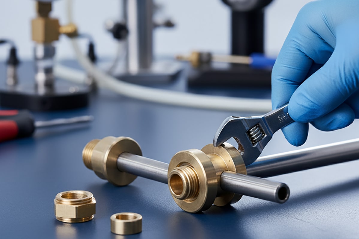 اتصالات فشاری دوفروله