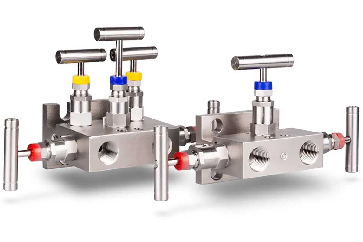 شیر منیفولد (شیر چندراهه) در ابزار دقیق