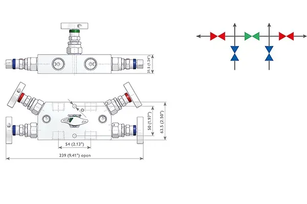 بررسی دقیق اجزای شیر منیفولد