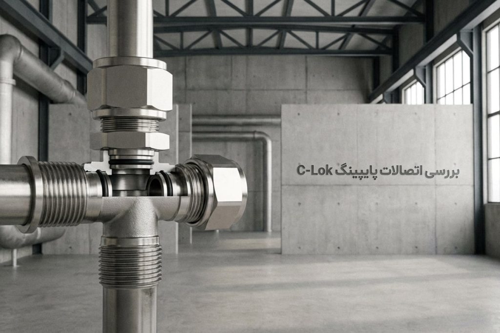 بررسی اتصالات پایپینگ C-Lok