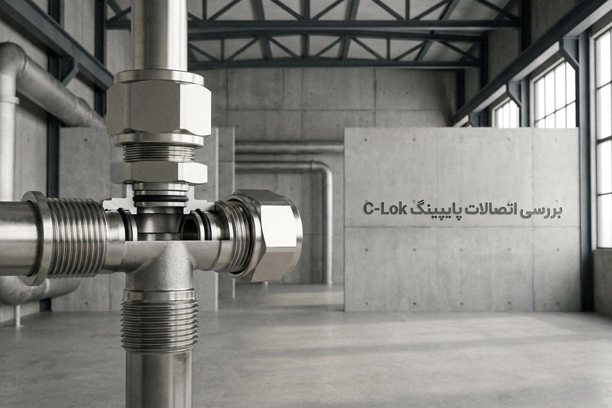 بررسی اتصالات پایپینگ C-Lok